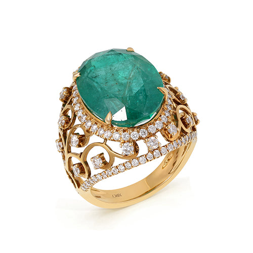 18K YG Ring