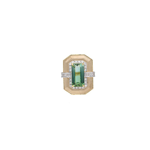 18K YELLOW GOLD RING