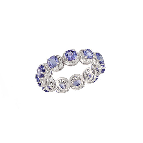 18K WHITE GOLD RING